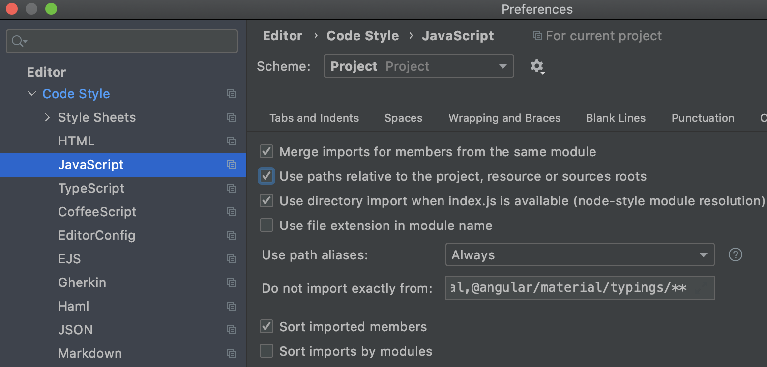 code-style-imports