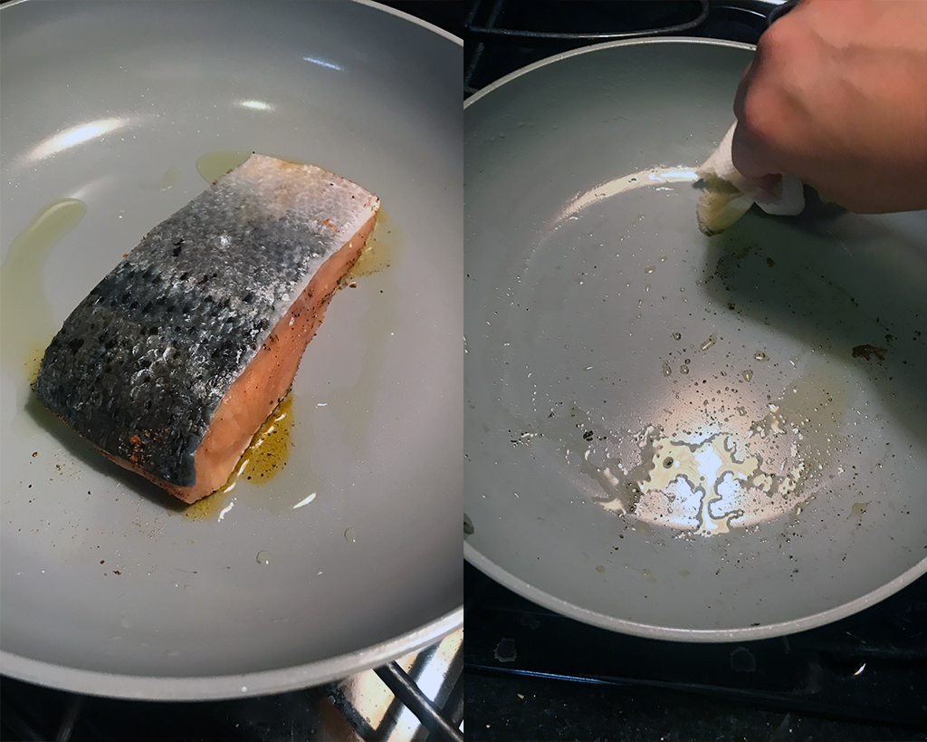 Salmon Cleaning