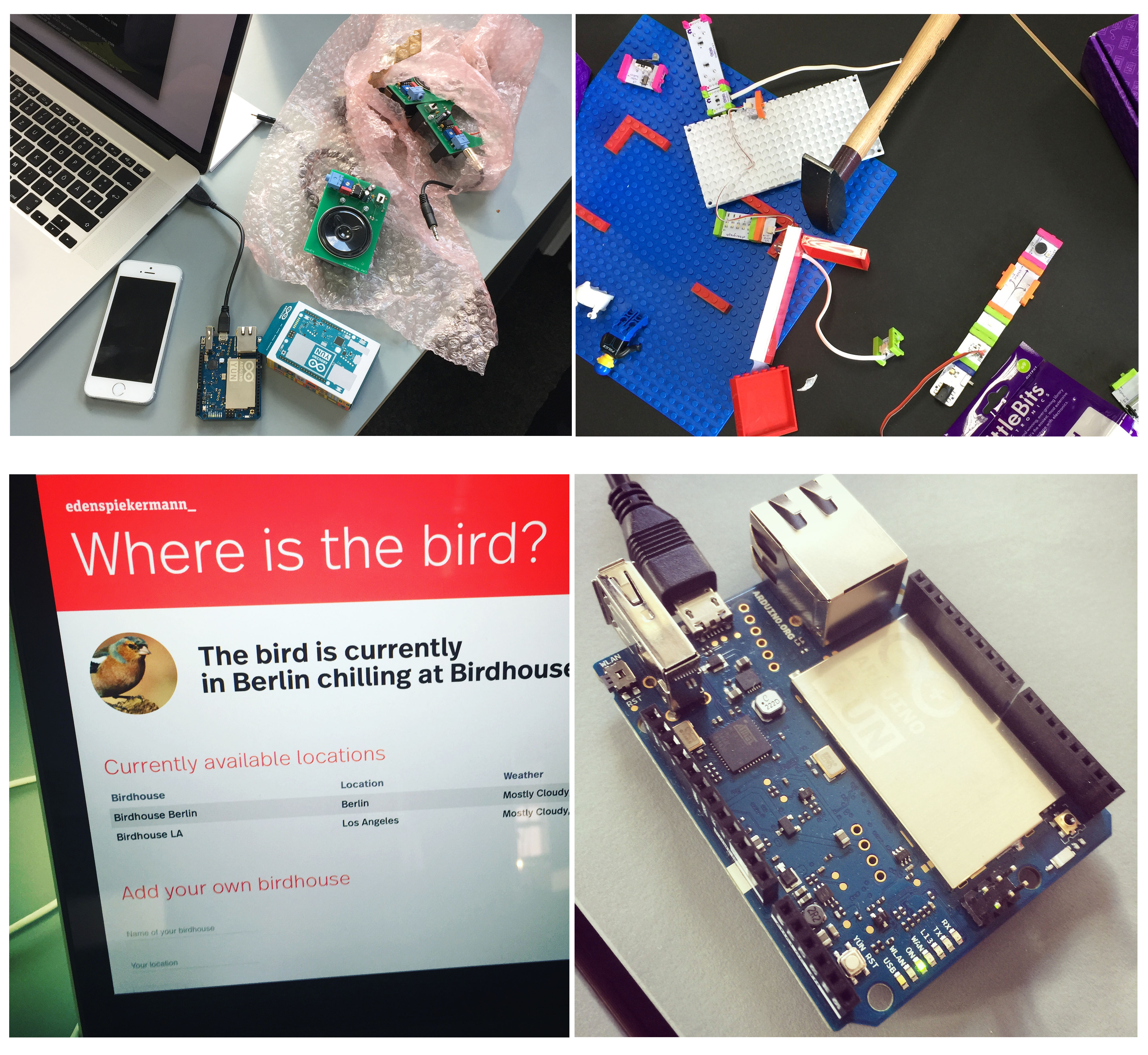 Maker Days Project Birdhouse Software Hardware
