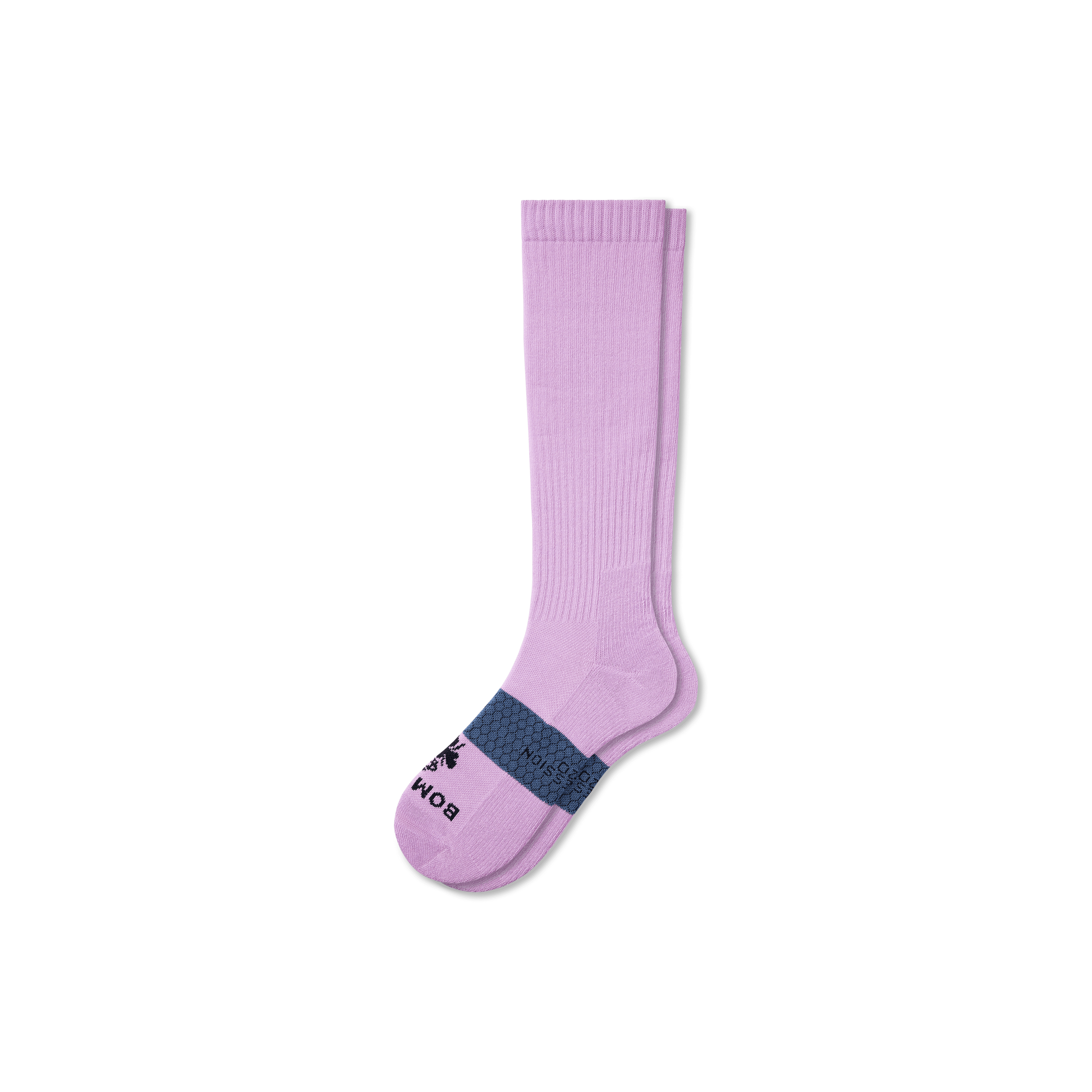 Everyday Compression Socks (15-20mmhg) In Purple Frost