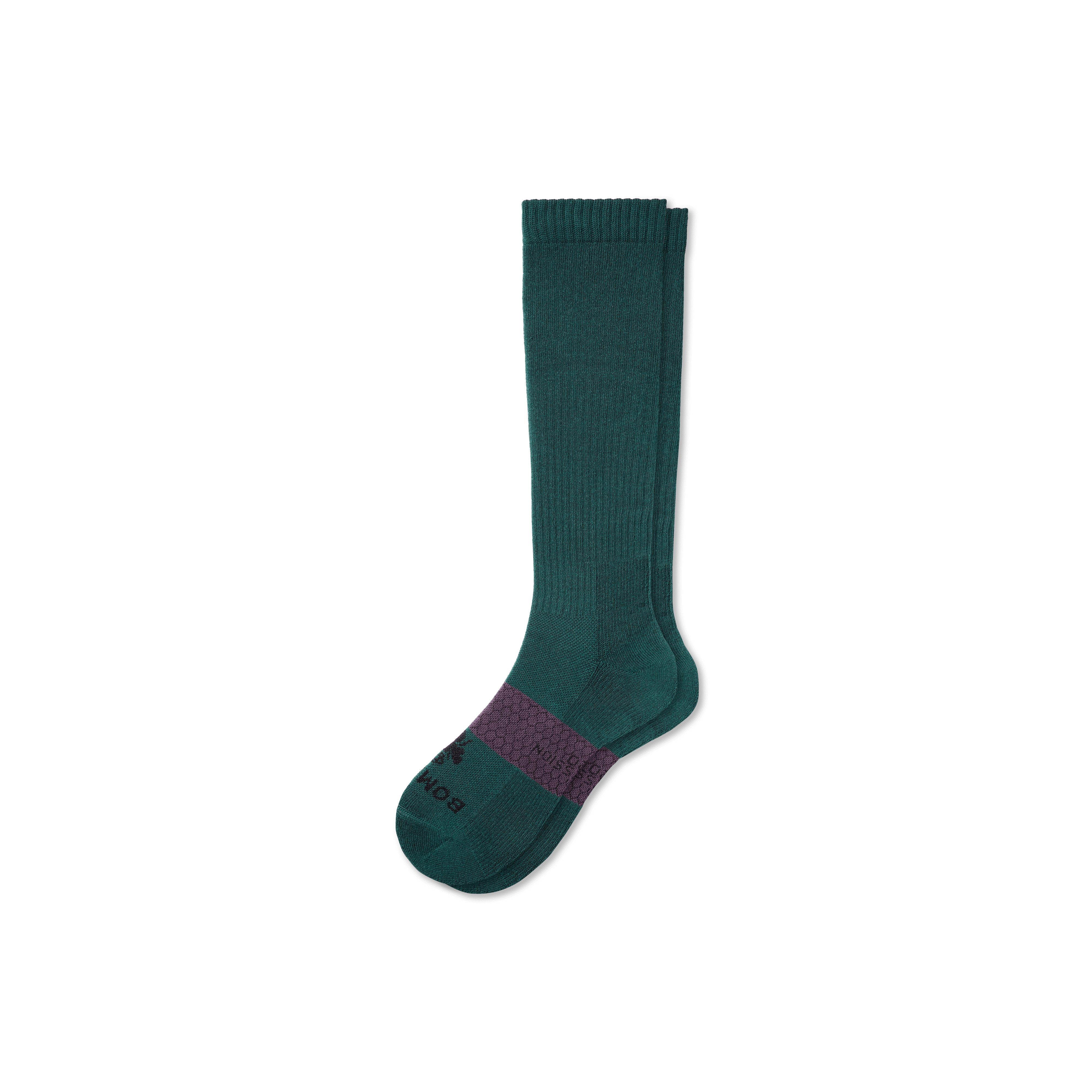 Bombas Everyday Compression Socks (15-20mmhg) In Midnight Teal