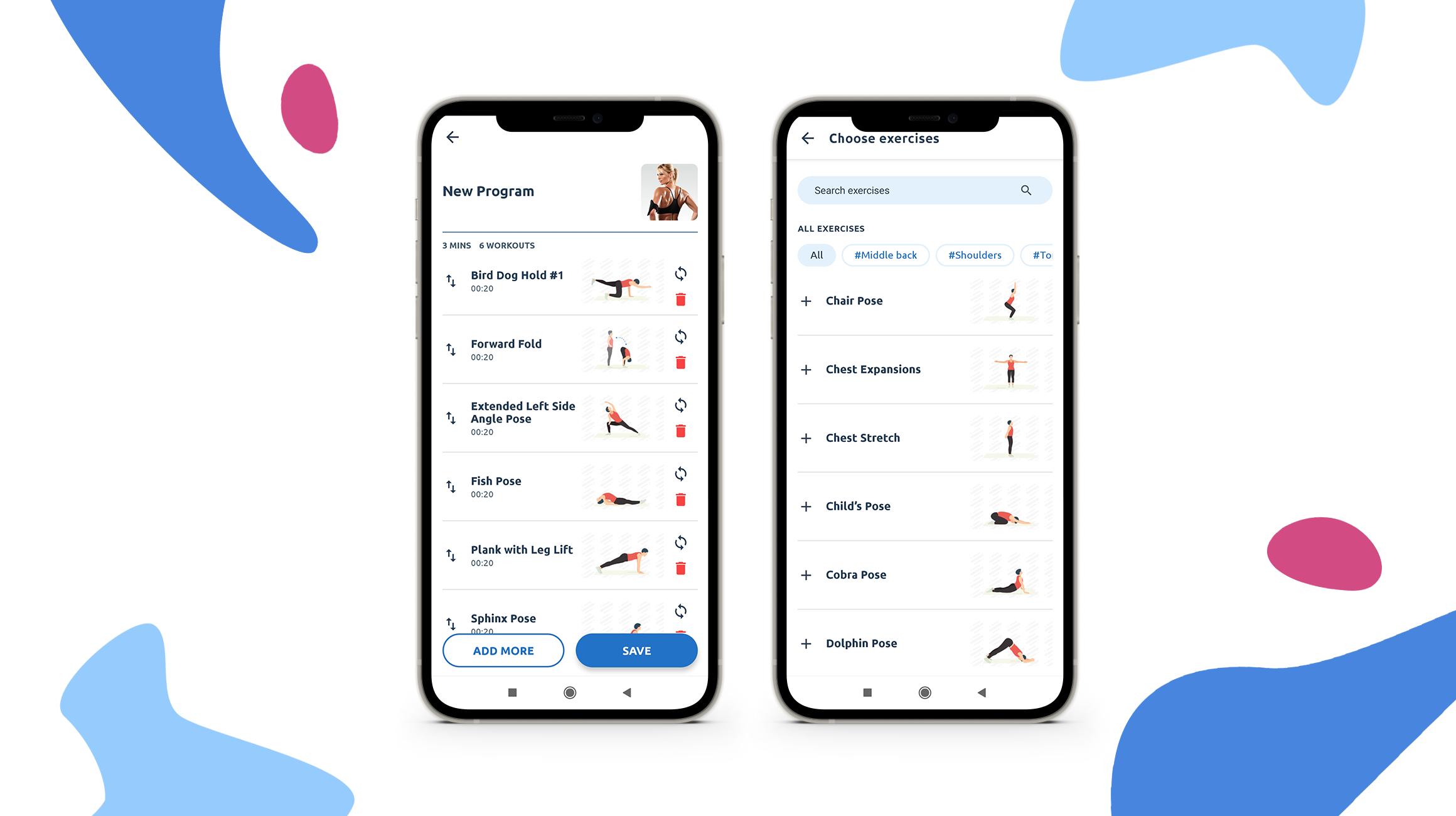 custom workouts in fitness apps