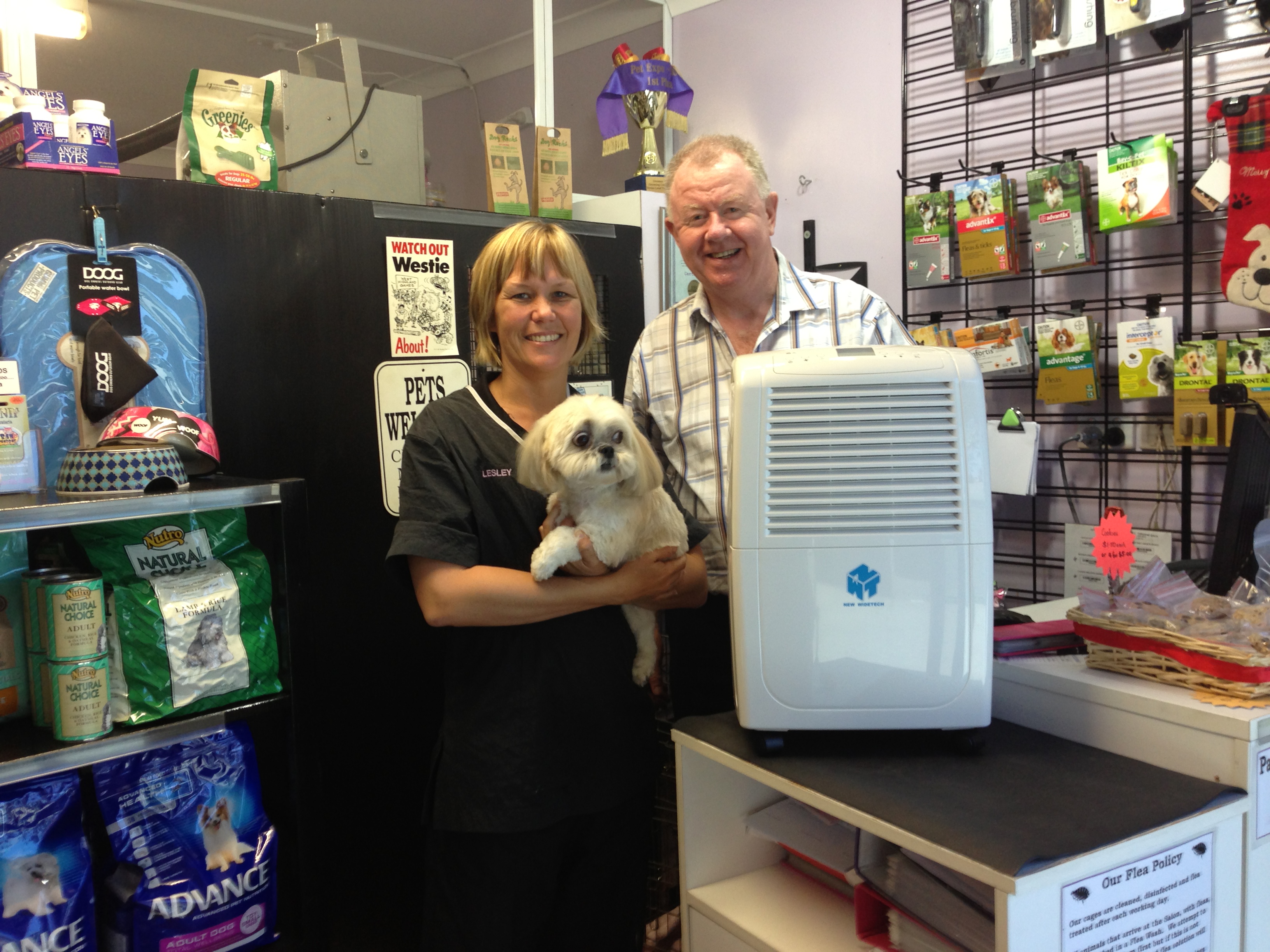 Ausclimate Visits Pure Paws 