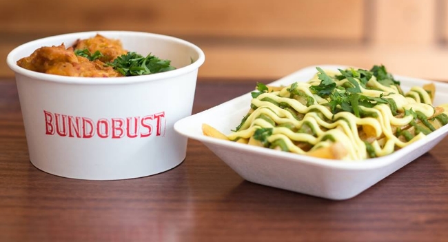 Dishes from Bundobust in Leeds