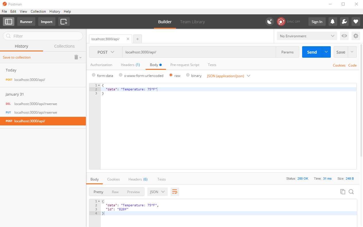 activity-feed-android-postman