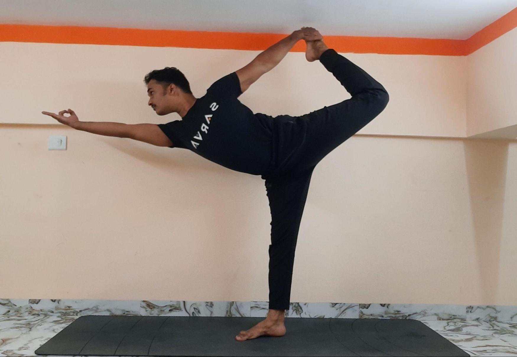 Natarajasana or Dancer Pose