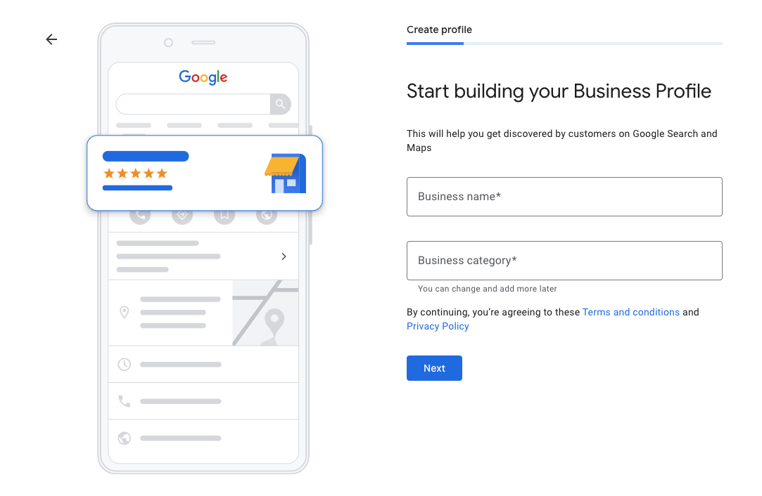 Google My Business Profile
