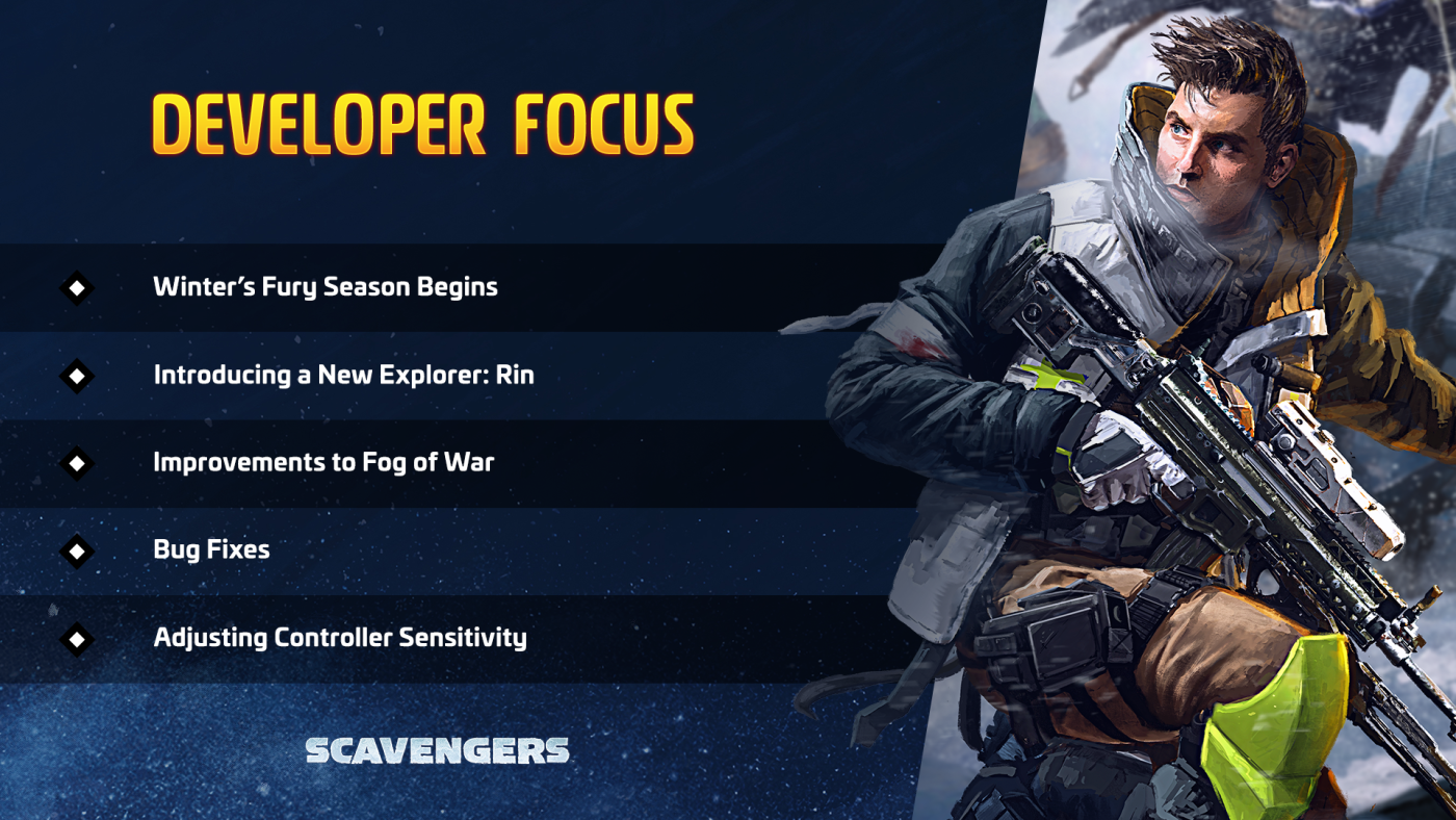 Scavengers Dev Focus September 13