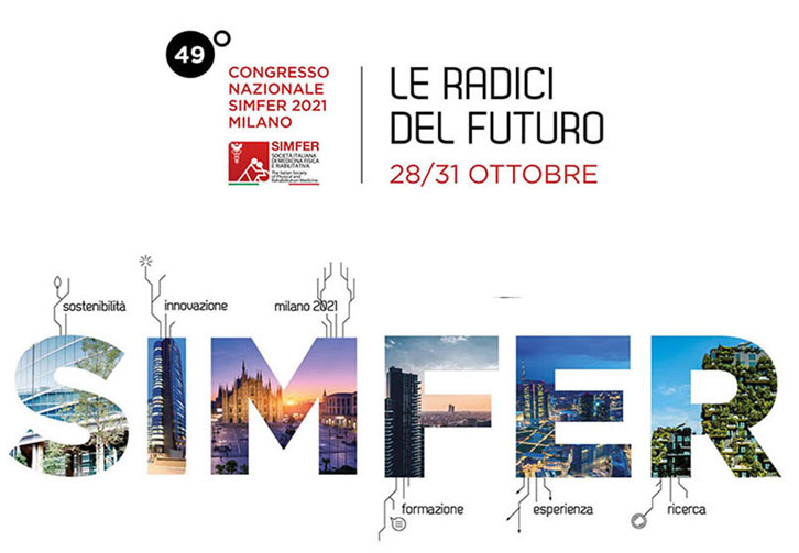 Logo SIMFER 49° congresso nazionale 2021 Milano