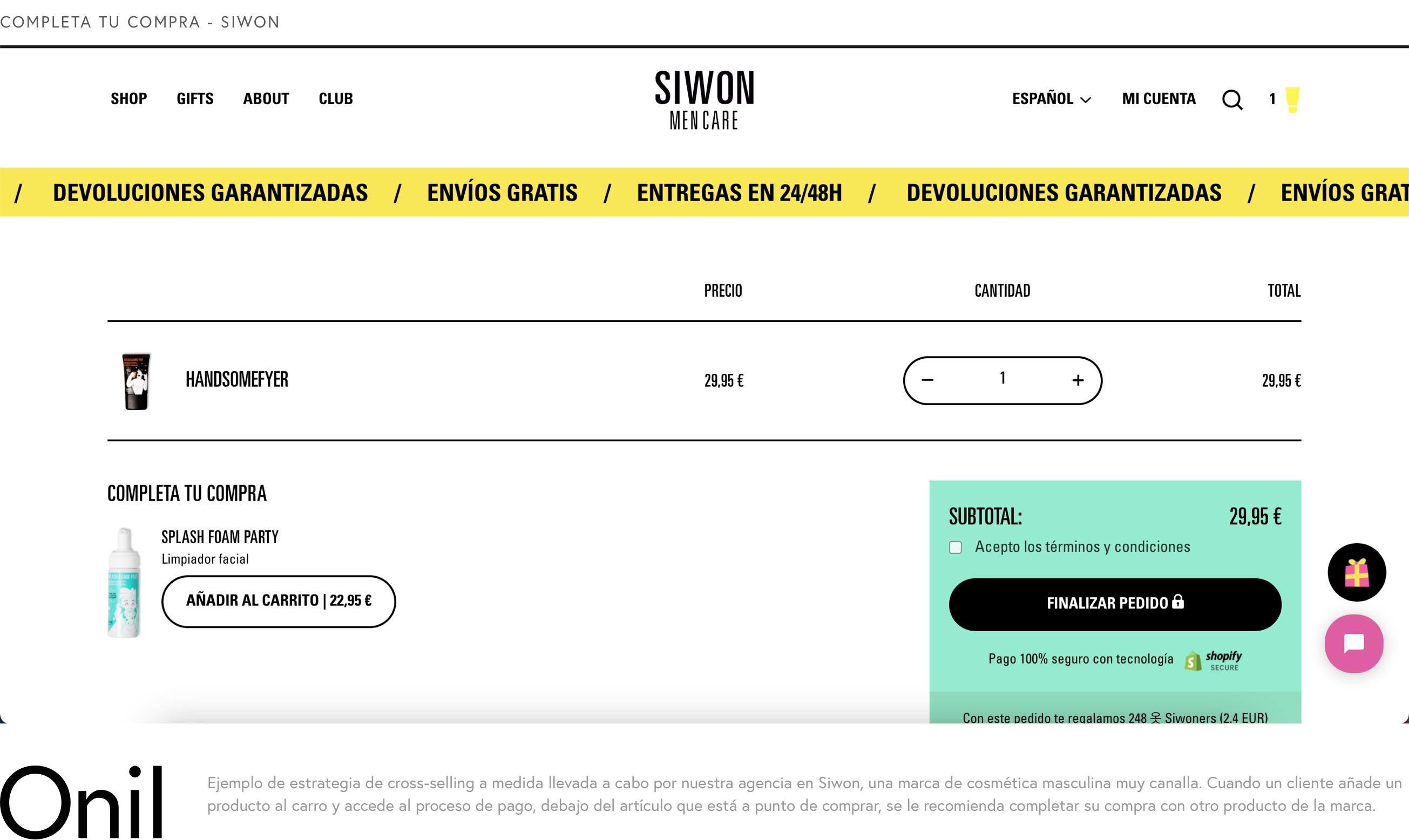 Complete your purchase - Siwon