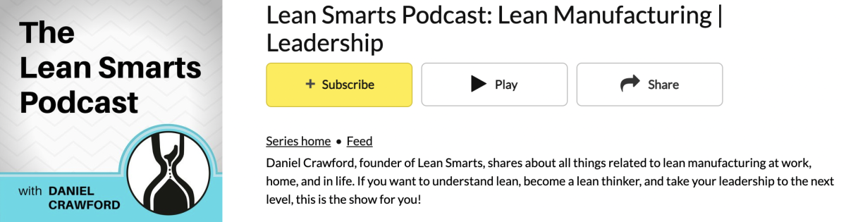 podcast lean management lean smarts podcast