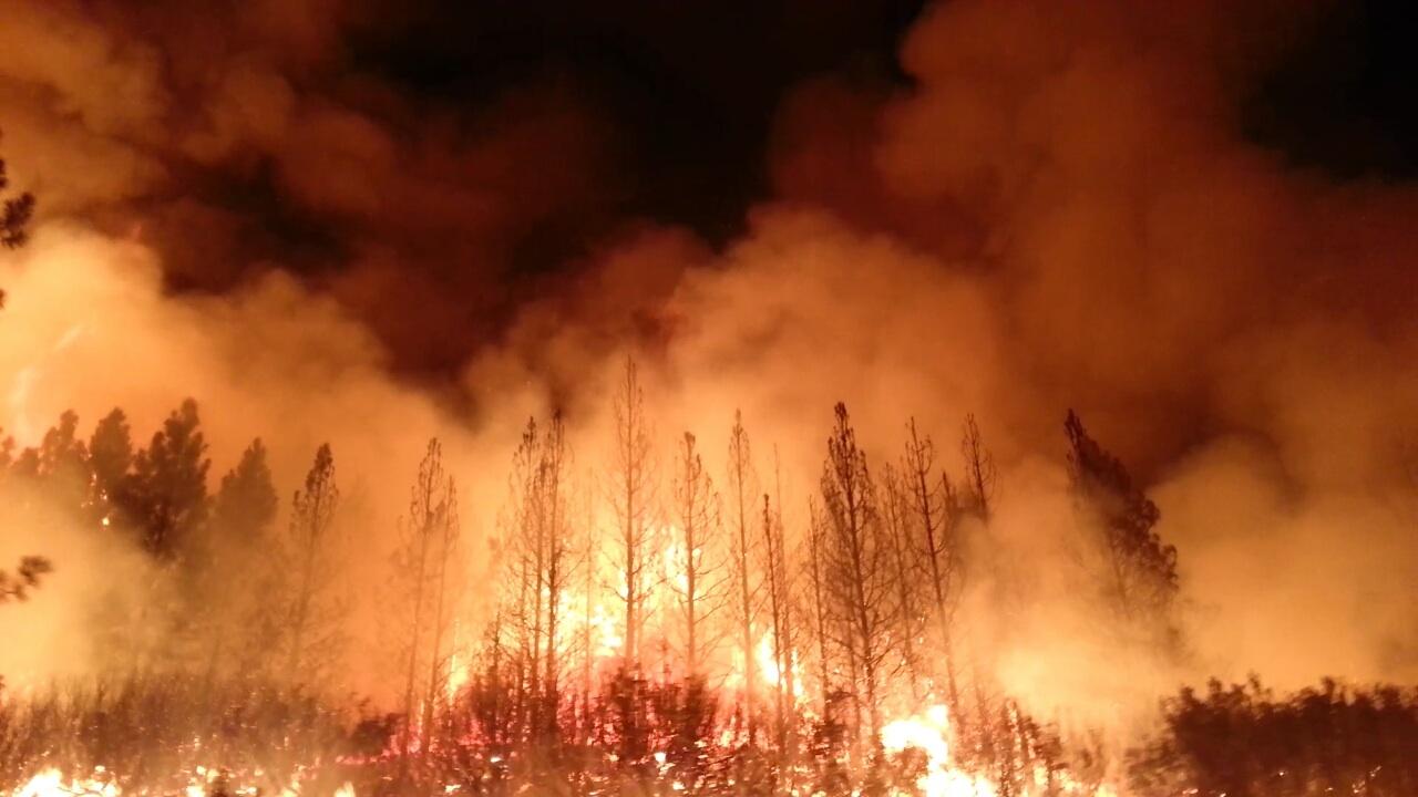 the rim fire in the stanislaus national forest near in california began on aug. 17 2013-0004