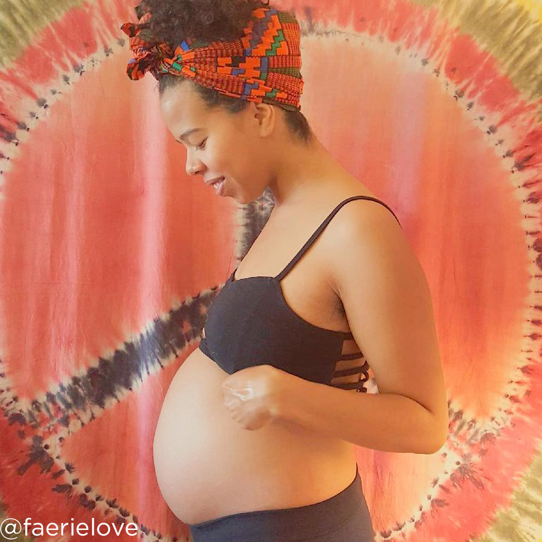 28 weeks pregnant belly first baby @faerielove