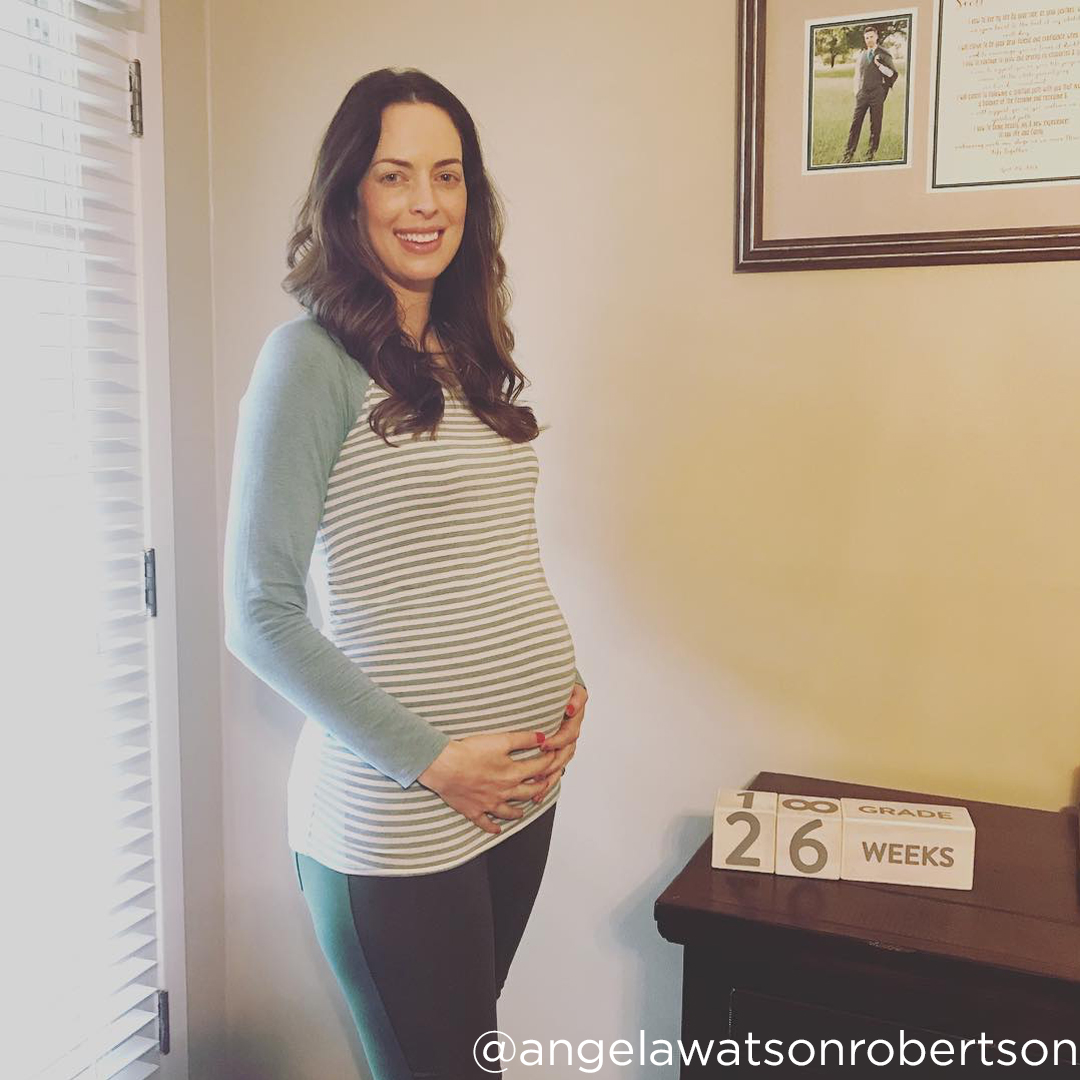 26 weeks pregnant bump pictures angelawatsonrobertson