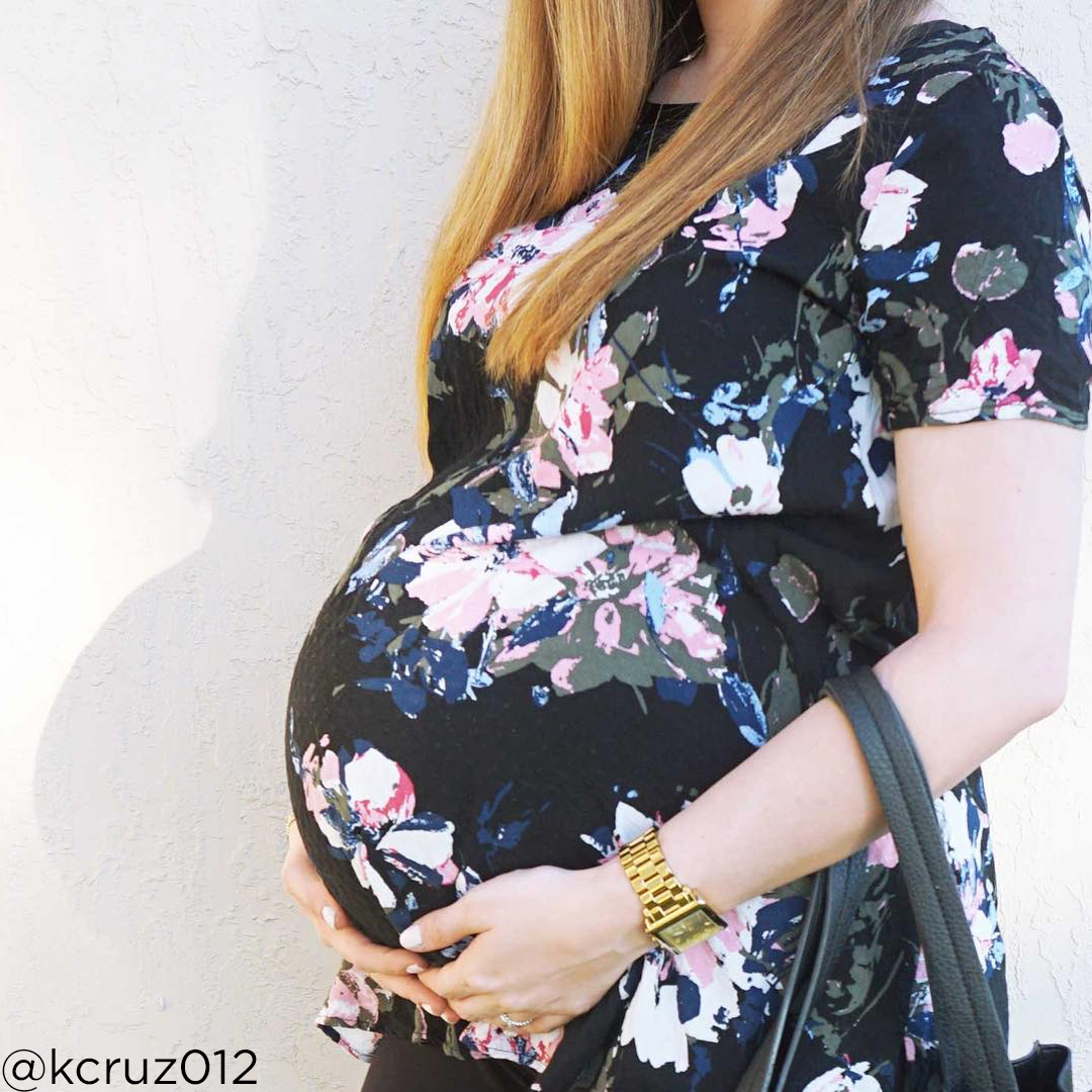 38 weeks pregnant baby @kcruz012