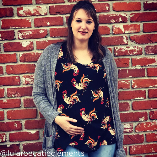 16 weeks pregnant size @lularoecatieclements