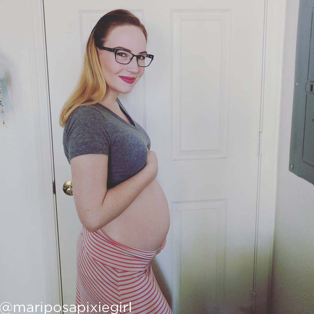 17 weeks pregnant size @mariposapixiegirl