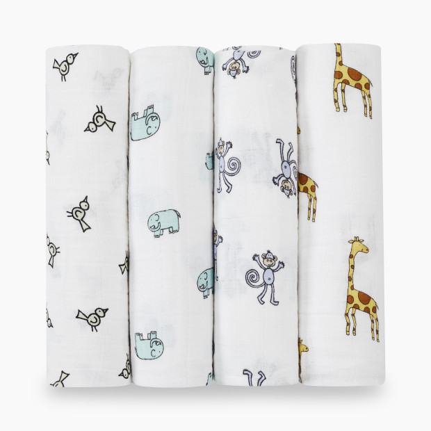 Aden + Anais Classic Muslin Swaddle (4 Pack) - $49.95