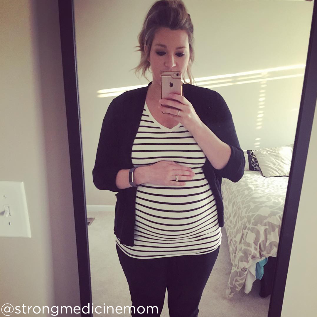 37 weeks pregnant pictures @strongmedicinemom