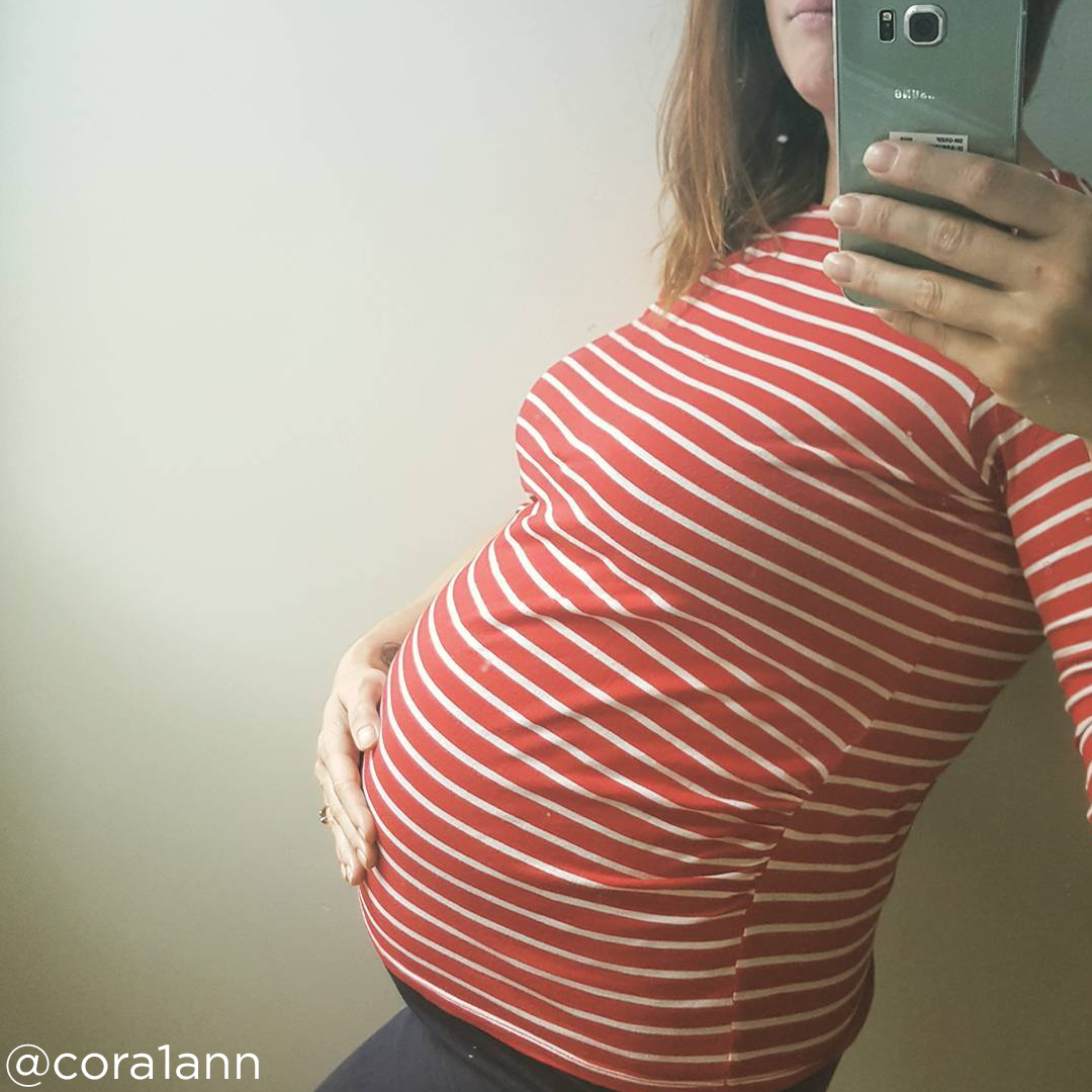 28 weeks pregnant baby size @cora1ann