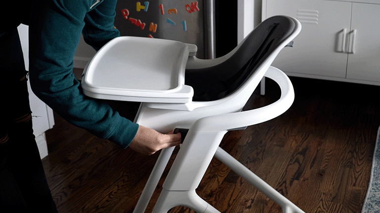 4moms Connect High Chair Recline gif