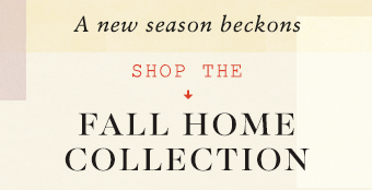 shop the fall home collection