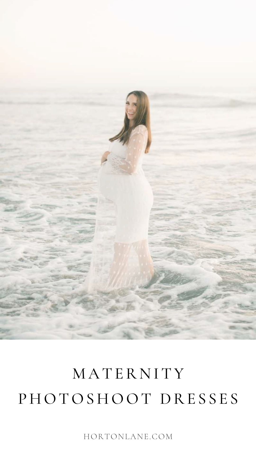 Pinterest Pin-Maternity Photoshoot Dresses white long lace cover up