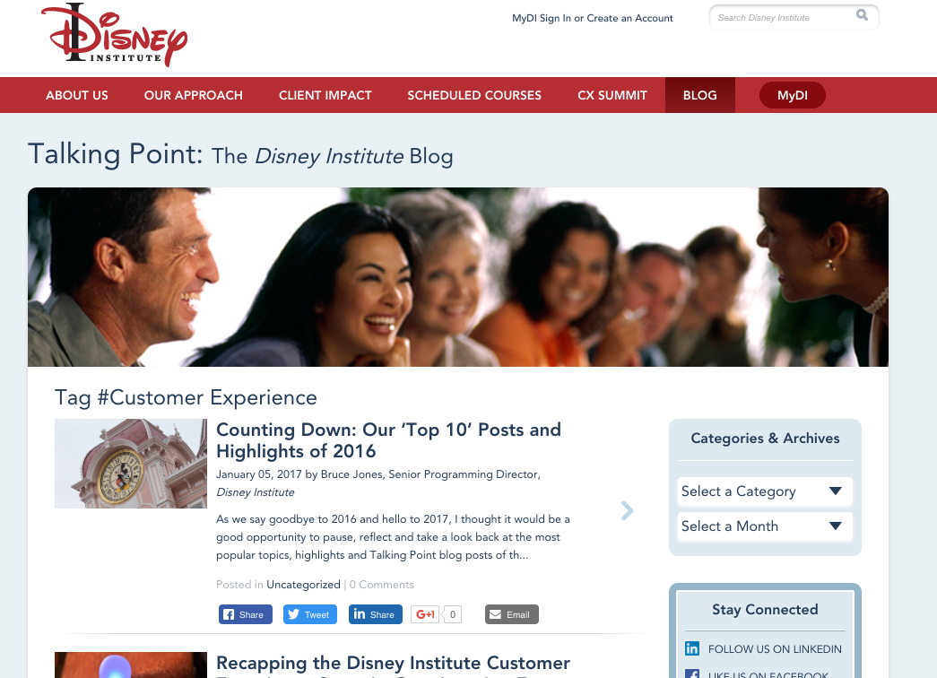 Disney Institute blog