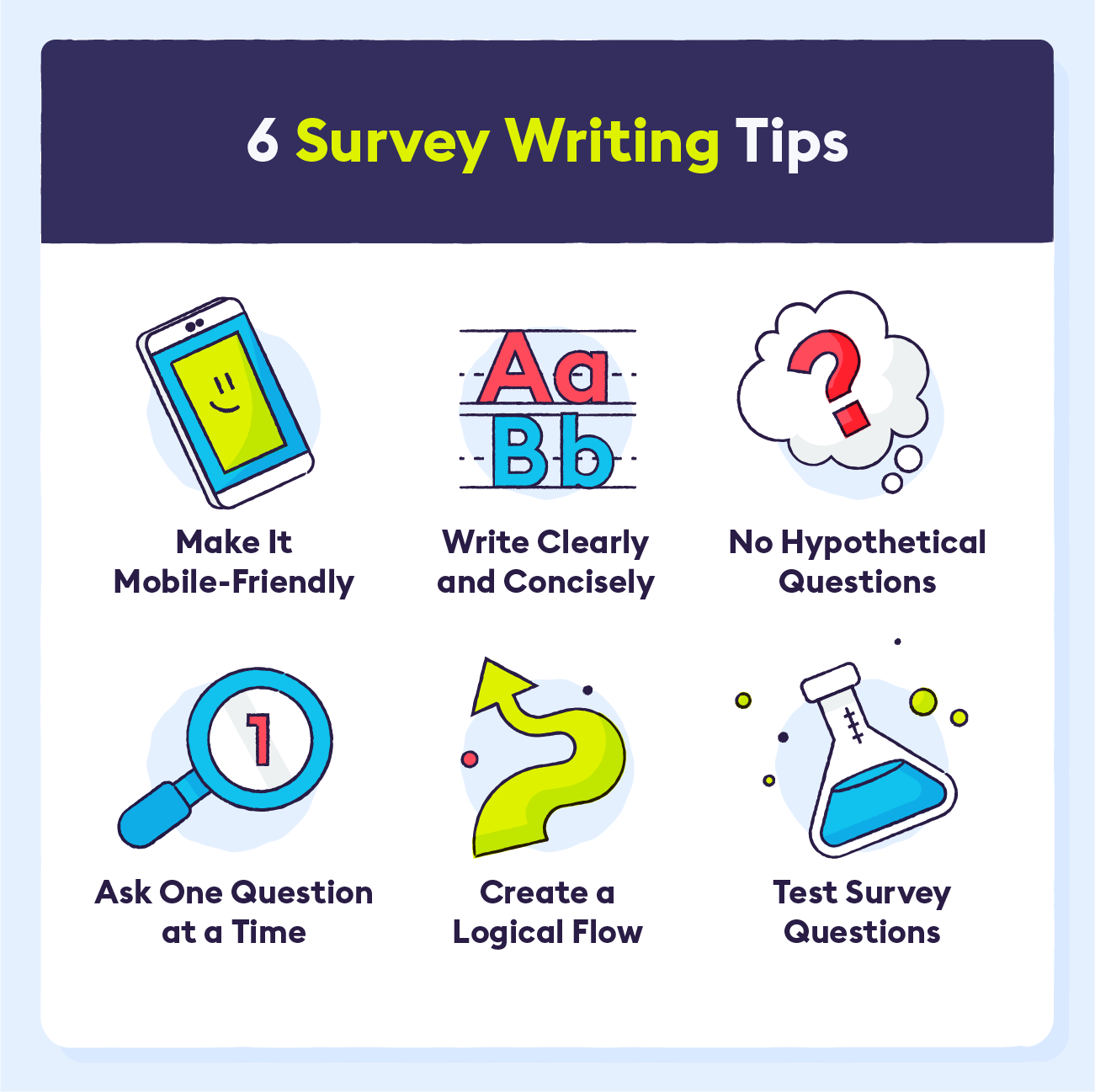 6 Survey Writing Tips