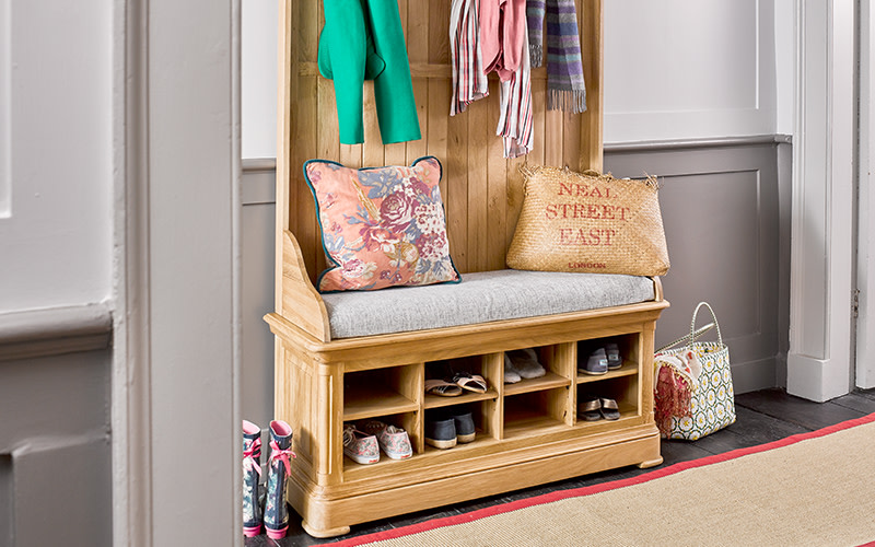 Hallway furniture for coats and shoes