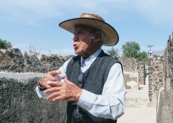 Nuestro guía en Teotihuacán