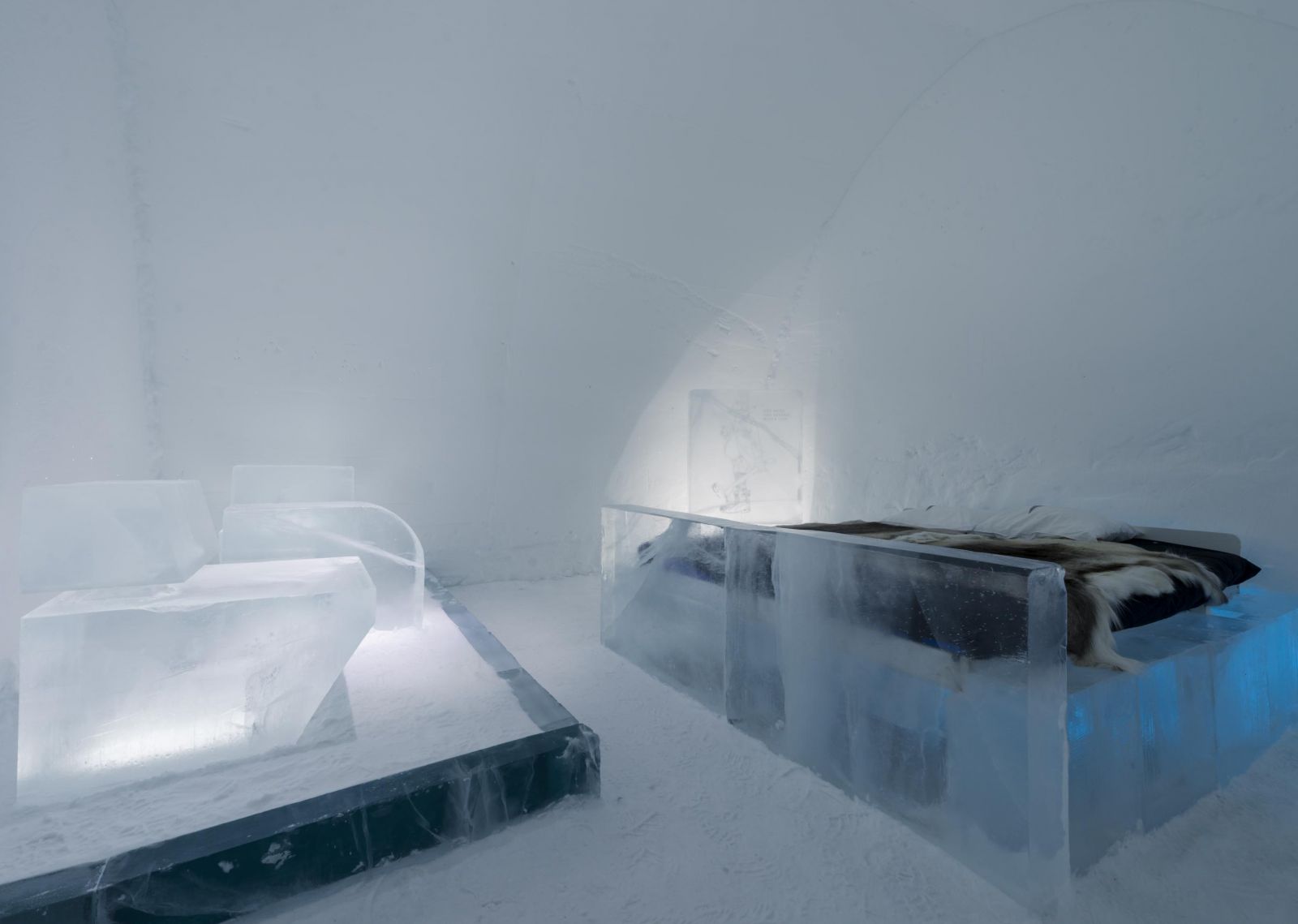Ice room at ICEHOTEL 