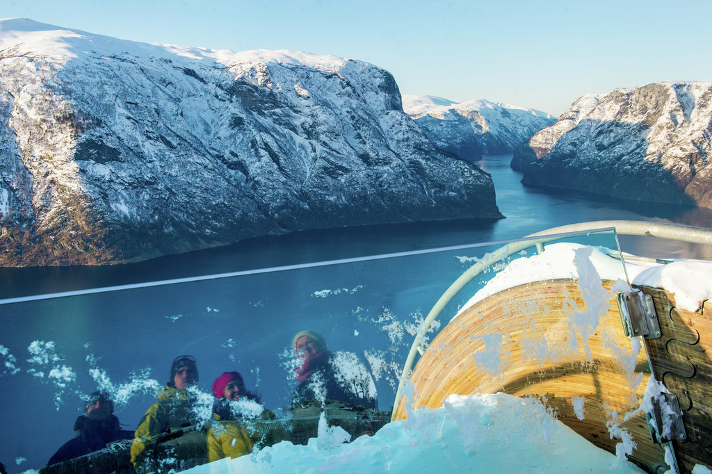 Fjords of Norway in Winter 