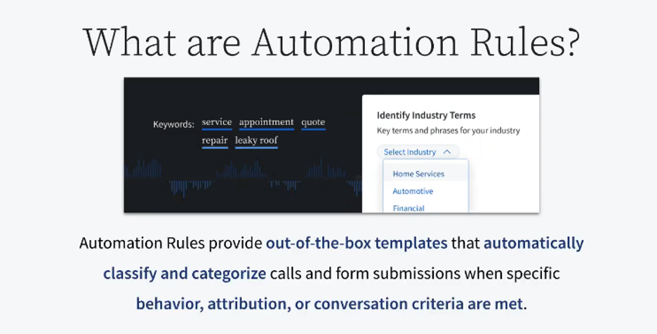 What are Automation Rules
