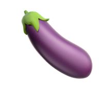 emojis aubergine
