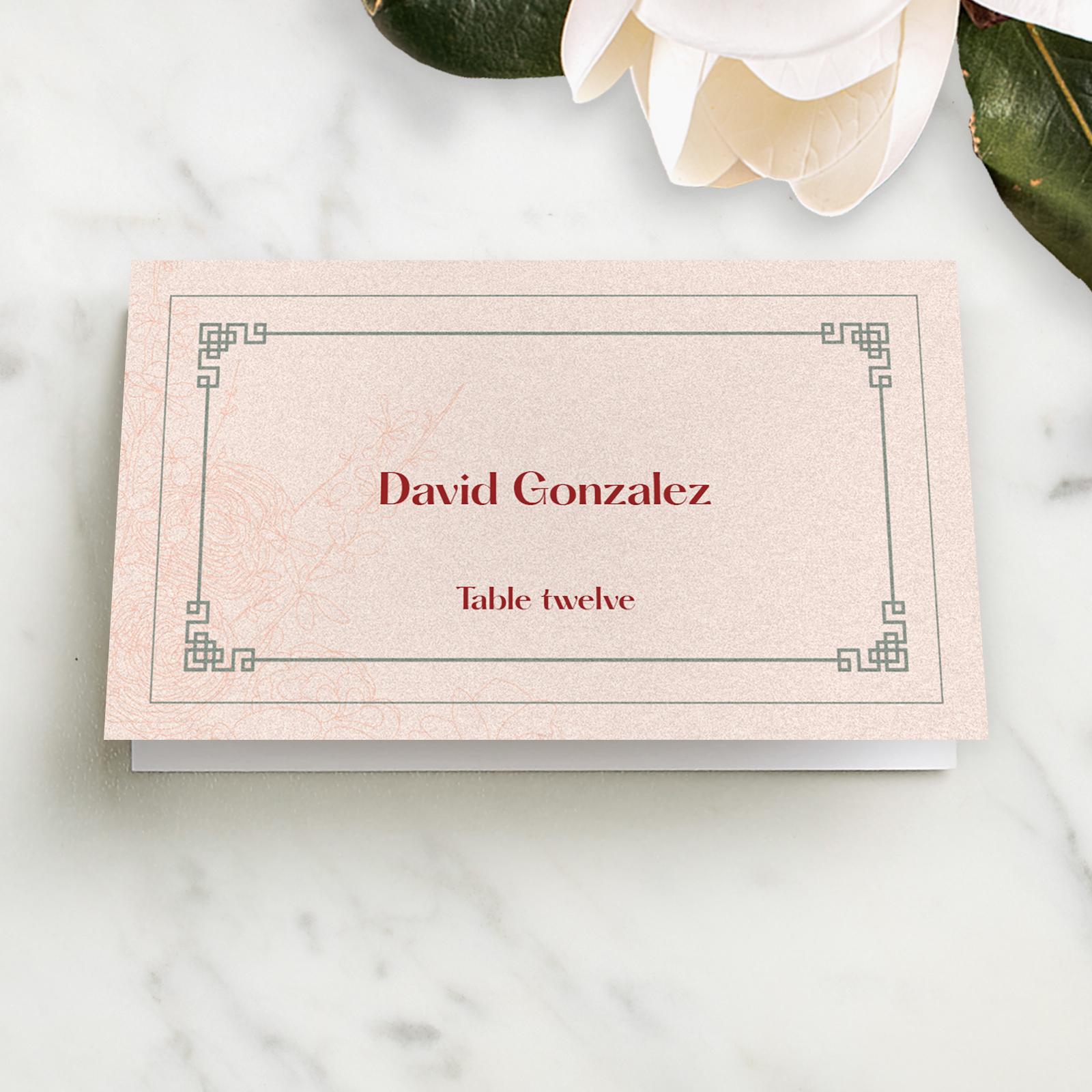 Ames Place Cards