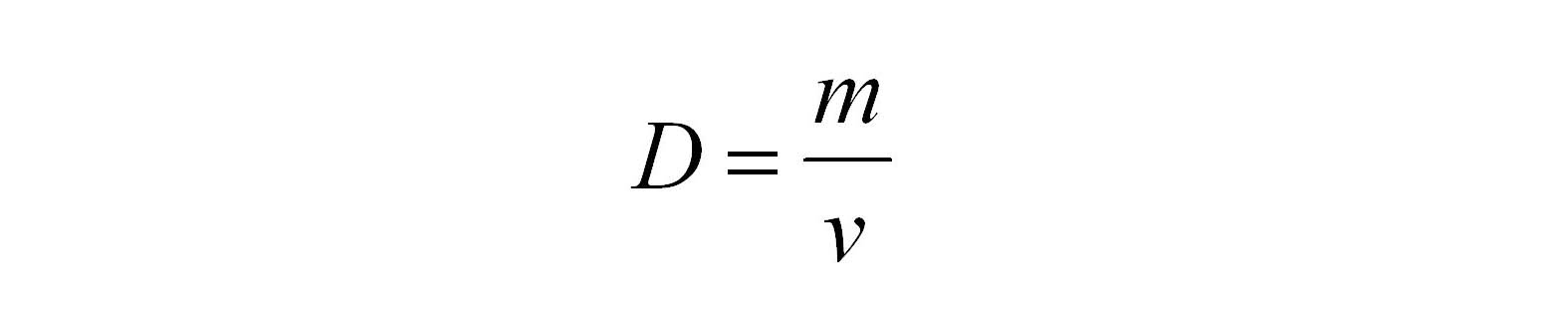 Density-Formula-Manipulation