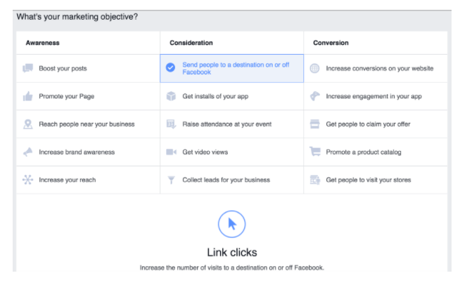 facebook-marketing-objectives