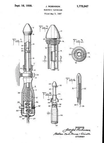 Original vape patent image