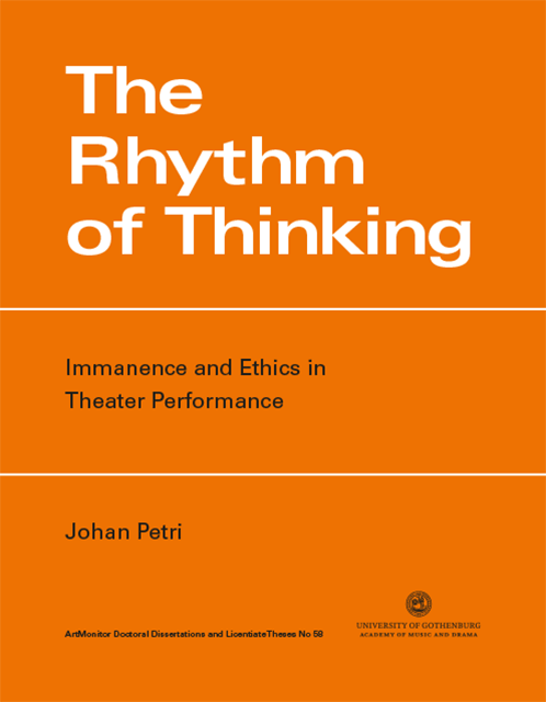Cover of The Rhythm of Thinking