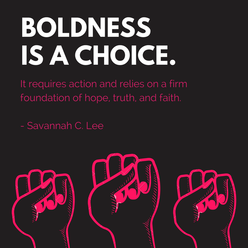 Be Bold: Savannah_updated