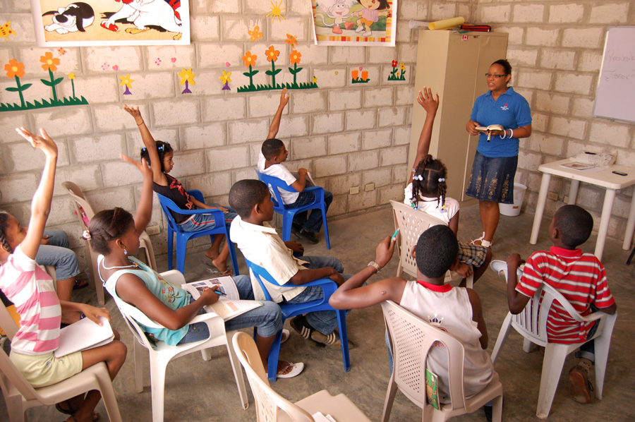 Classroom in Dominican Republic