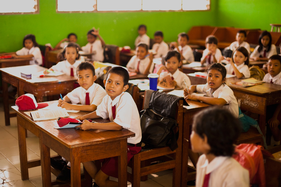 Classroom in Indonesia