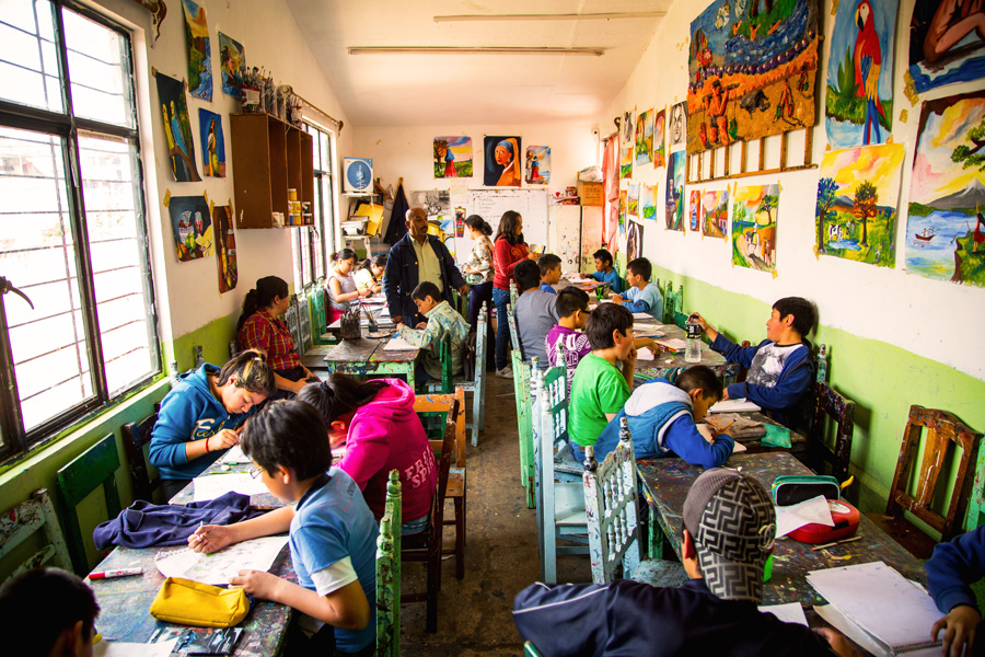 Classroom in Mexico