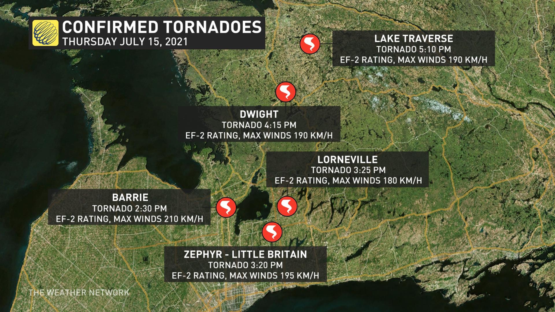 July 15 tornadoes