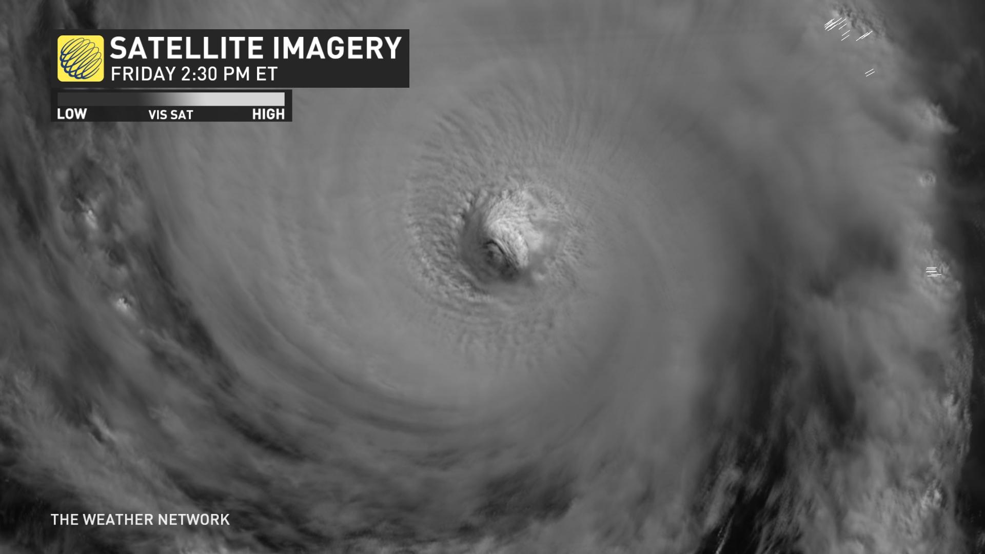 Hurricane Sam Satellite October 1 2021