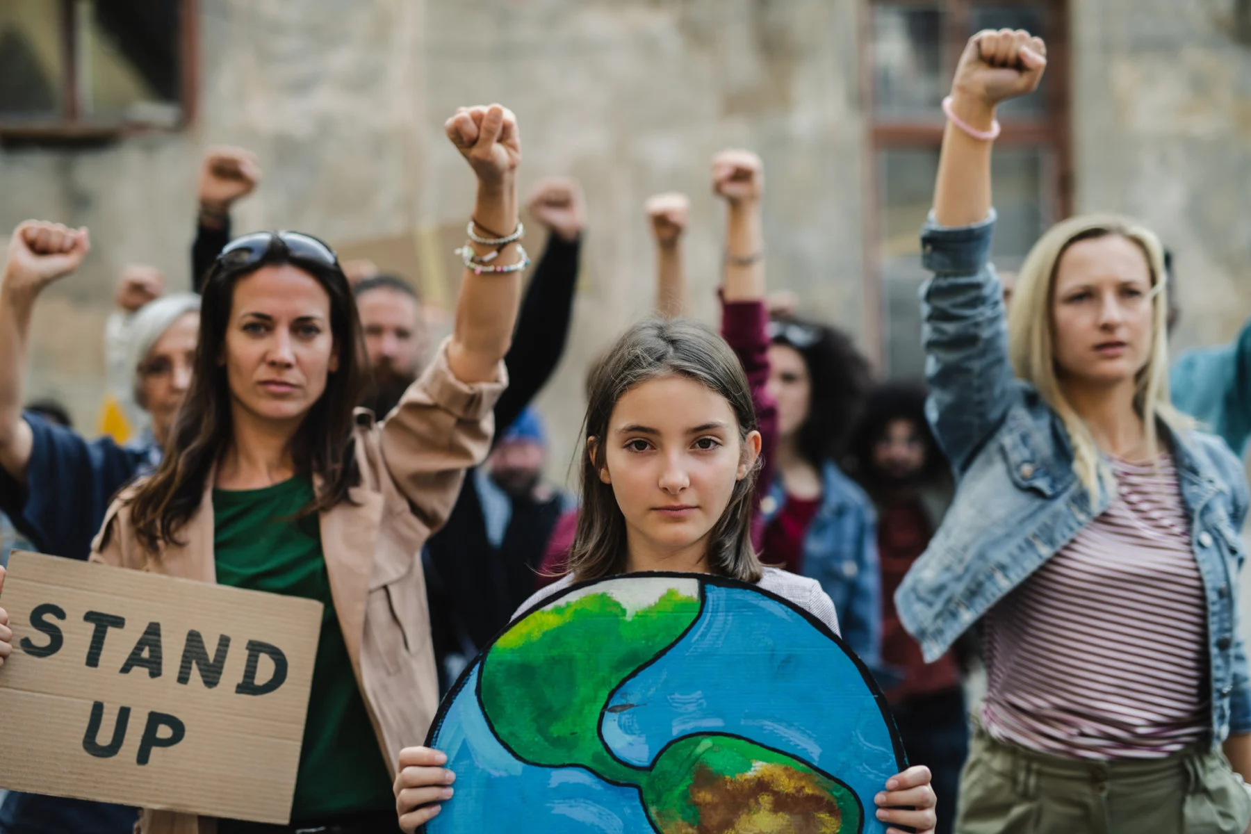 youth climate protest (Halfpoint/ iStock/ Getty Images Plus)