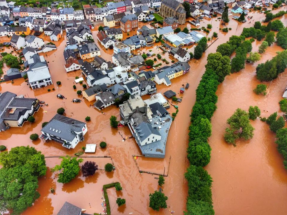 Flooding in Germany - Sebastian Schmitt-picture alliance via Getty Images - GettyImages-1233993272