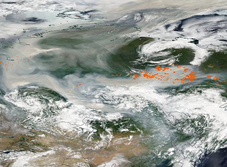 NASA siberia smoke aug 6 2021