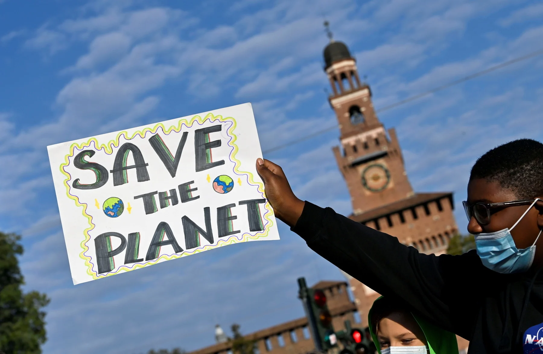REUTERS climate change protest (REUTERS/Flavio Lo Scalzo)